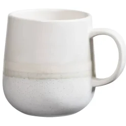 Leen Bakker Mok met oor Pippa - crème - stoneware - 400 ml Best