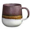 Leen Bakker Mok met oor Pippa - paars - stoneware - 400 ml Discount