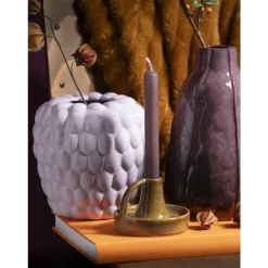 Leen Bakker Mok met oor Pippa - paars - stoneware - 400 ml Discount