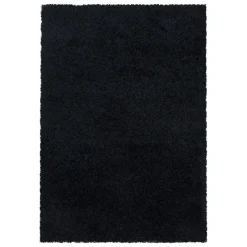 Muratap Monaco Soft Shaggy Hoogpolig Vloerkleed Black - 240x340 CM New
