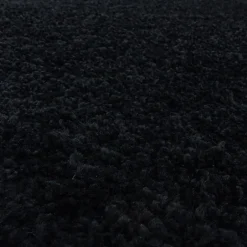 Muratap Monaco Soft Shaggy Hoogpolig Vloerkleed Black - 240x340 CM New
