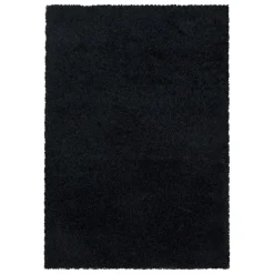 Muratap Monaco Soft Shaggy Hoogpolig Vloerkleed Black - 160x230 CM Sale