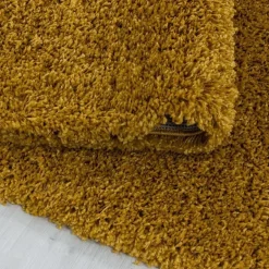 Muratap Monaco Soft Shaggy Hoogpolig Vloerkleed Goud - 240x340 CM Hot