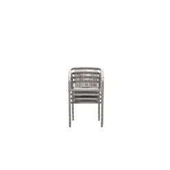 Garden Impressions Monti dining fauteuil - taupe - rope grey sand - valley sand Hot