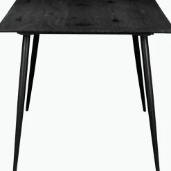Loft24 Monza - Eettafel 160x90 cm 6 zitplaatsen zwart hout look