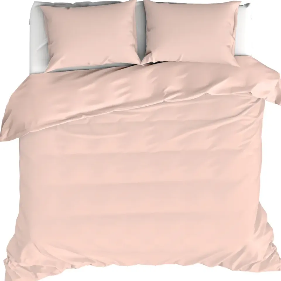 Moodit Dekbedovertrek Basil Pearl Pink - Lits Jumeaux - 240 x 220 cm - Katoen Online
