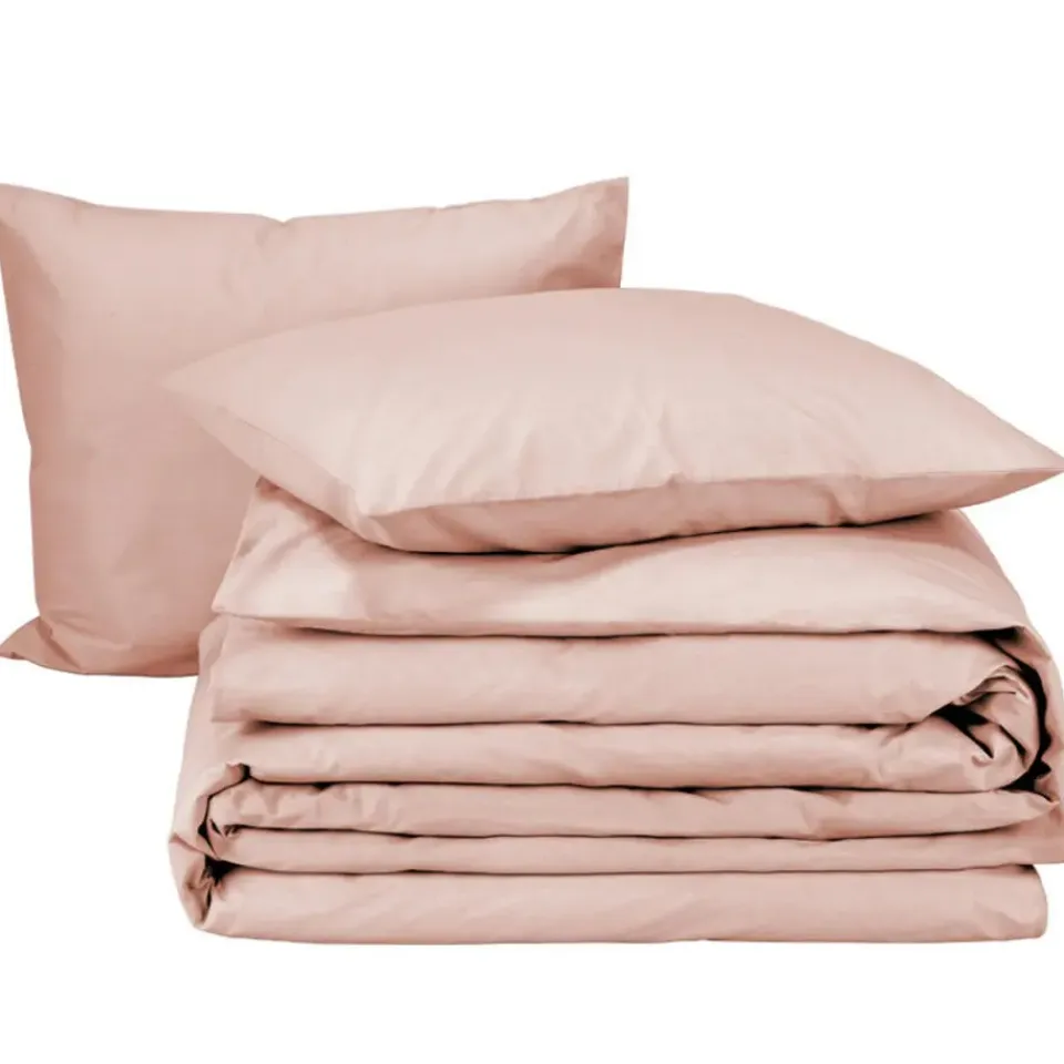 Moodit Dekbedovertrek Basil Pearl Pink - Lits Jumeaux - 240 x 220 cm - Katoen Online