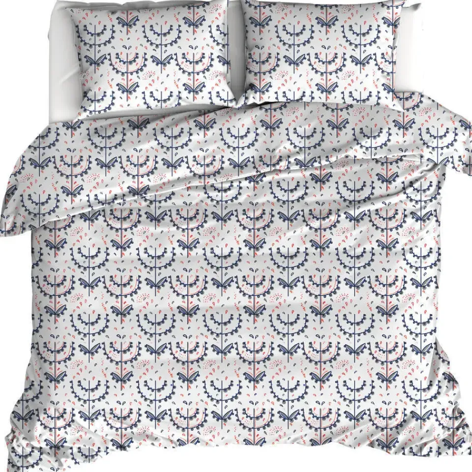 Moodit Dekbedovertrek Odil Mia - Hotelmaat - 260 x 240 cm - Katoen Best