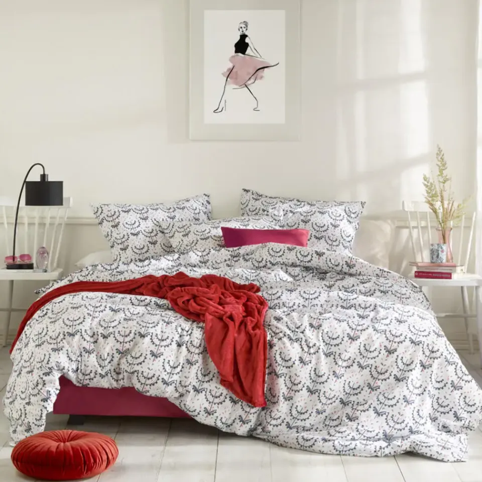 Moodit Dekbedovertrek Odil Mia - Hotelmaat - 260 x 240 cm - Katoen Best