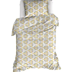 Moodit Dekbedovertrek Odil Delta - Eenpersoons - 140 x 220 cm - Katoen Hot