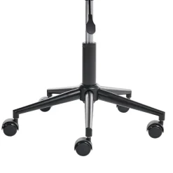 Leen Bakker MORAGA - Bureaustoel - Beige - Bouclé Best