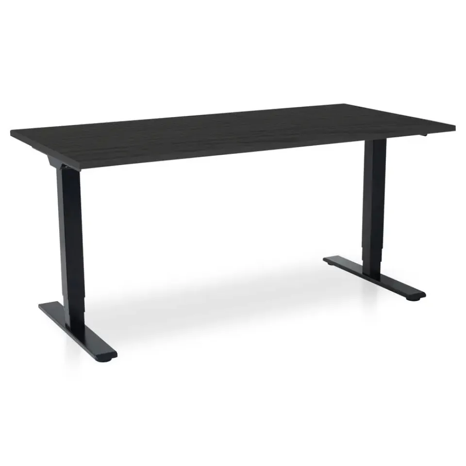 Lineaflex MRC MRC COMFORT elektrisch ARBO zit-sta bureau - 160x80cm - zwart eiken Sale