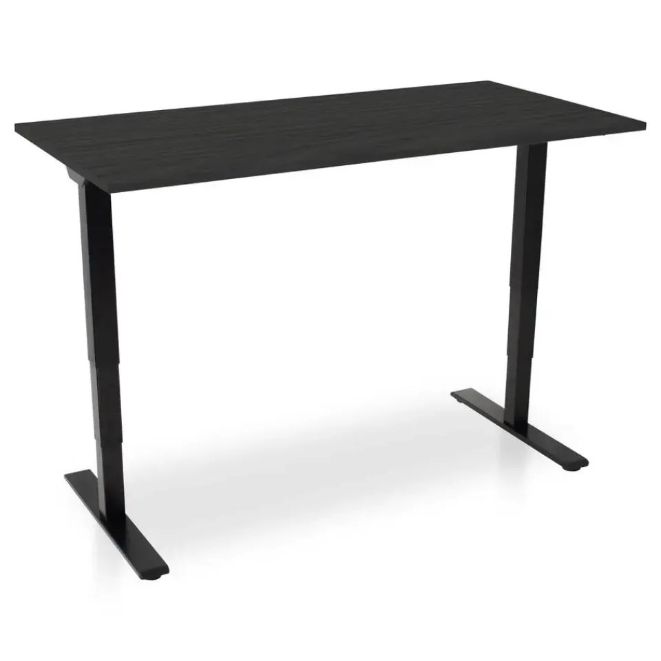 Lineaflex MRC MRC COMFORT elektrisch ARBO zit-sta bureau - 160x80cm - zwart eiken Sale