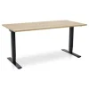 MRC COMFORT elektrisch zit sta bureau - 180x80 - robuust eiken Clearance