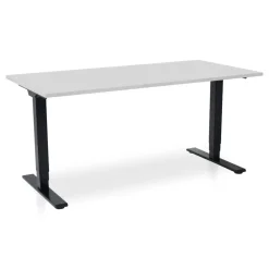 MRC COMFORT elektrisch zit sta bureau - 160x80 - grijs