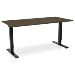 MRC COMFORT elektrisch zit sta bureau - 160x80 - bruin eiken