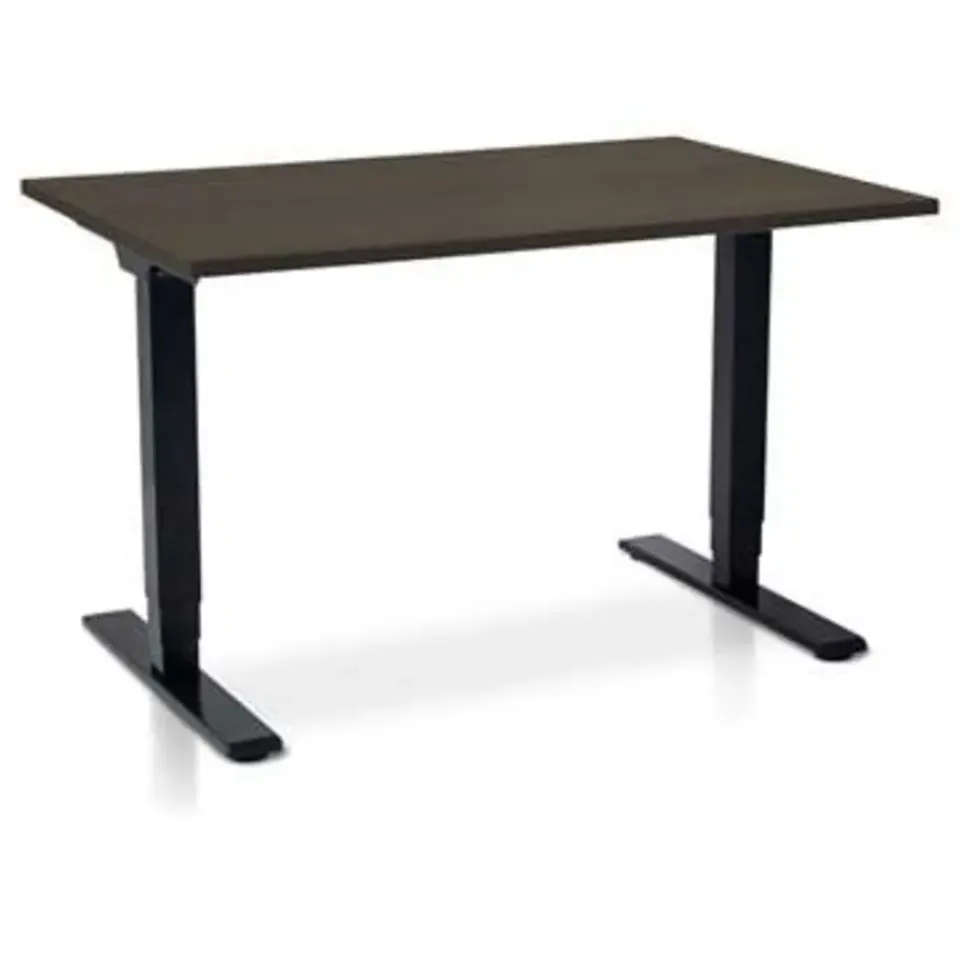 MRC COMFORT elektrisch zit sta bureau - 120x80 - bruin eiken New