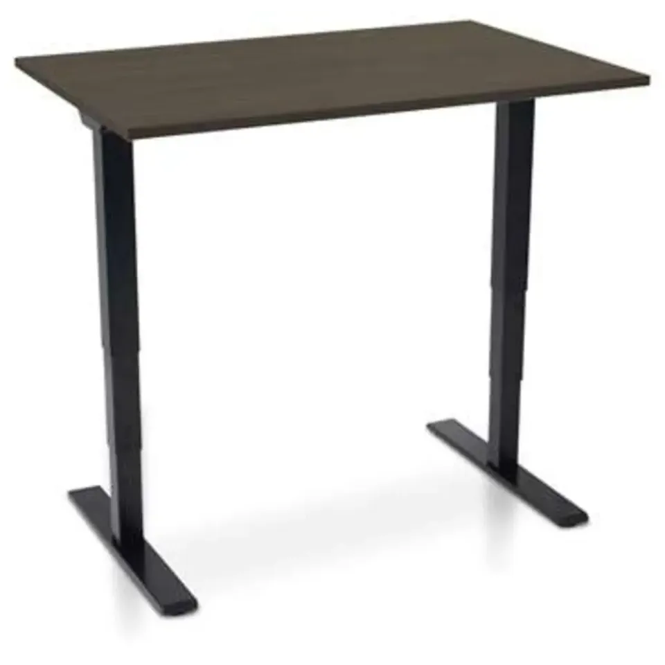 MRC COMFORT elektrisch zit sta bureau - 120x80 - bruin eiken New