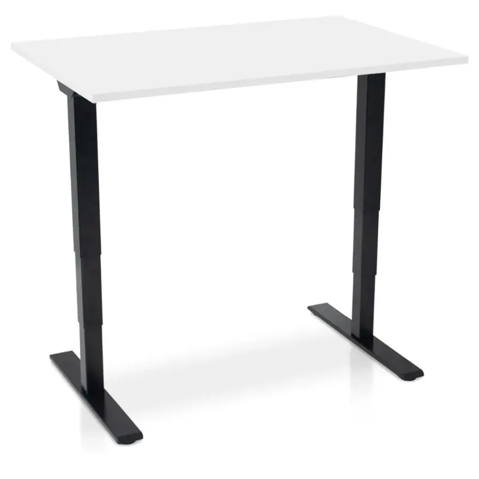 MRC COMFORT elektrisch zit sta bureau - 120x80 - wit