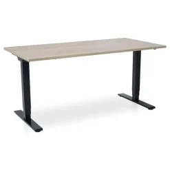 MRC COMFORT Set - Zit-sta bureau + stoel - 160x80 - midden eiken Hot