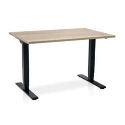 MRC COMFORT Set - Zit-sta bureau + stoel - 140x80 - robuust eiken Sale