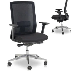 MRC COMFORT Set - Zit-sta bureau + stoel - 160x80 - robuust eiken Clearance