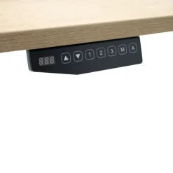 MRC COMFORT Set - Zit-sta bureau + stoel - 160x80 - robuust eiken Clearance