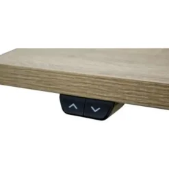 MRC EASY Set - Zit-sta bureau + bureaustoel - 140x80 - robuust eiken Outlet