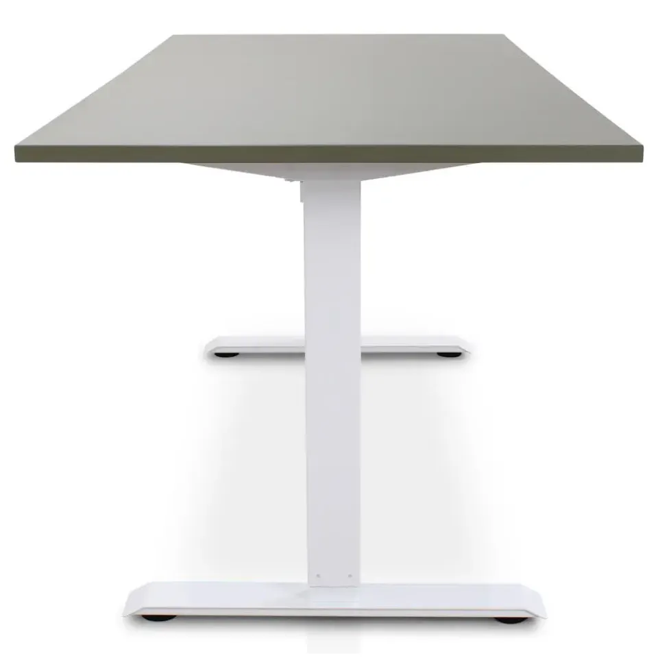 Lineaflex MRC MRC EASY Zit-Sta Bureau – Elektrisch Verstelbaar – 160x80 cm – Blad Forest Green Discount