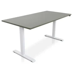 Lineaflex MRC MRC EASY Zit-Sta Bureau – Elektrisch Verstelbaar – 160x80 cm – Blad Forest Green Discount