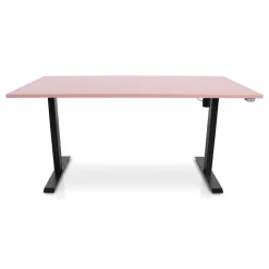 Lineaflex MRC MRC EASY Zit-Sta Bureau – Elektrisch Verstelbaar – 160x80 cm – Blad Dusty Rose Outlet