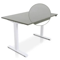 Lineaflex MRC MRC EASY Zit-Sta Bureau – Elektrisch Verstelbaar – 140x80 cm – Blad Forest Green Sale