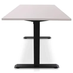 Lineaflex MRC MRC EASY Zit-Sta Bureau – Elektrisch Verstelbaar – 160x80 cm – Blad Sand Grey Clearance