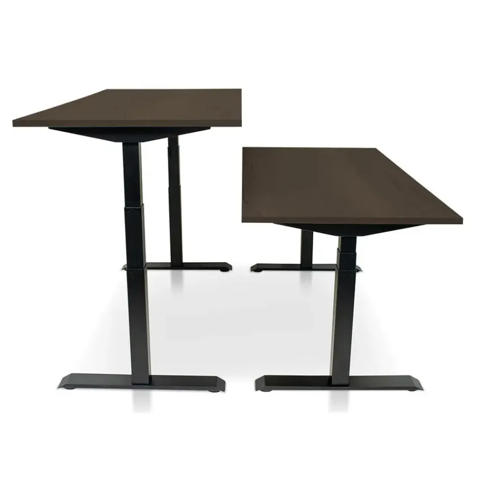 MRC PRO elektrisch ARBO zit-sta bureau - 180x80 cm - bruin eiken Sale