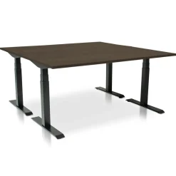 MRC PRO elektrisch ARBO zit-sta bureau - 120x80 cm - bruin eiken Best