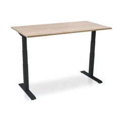 MRC PRO elektrisch ARBO zit-sta bureau - 120x80 cm - midden eiken New
