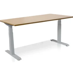 MRC PRO elektrisch ARBO zit-sta bureau - 180x80 cm - havanna New