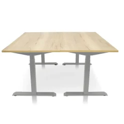 MRC PRO elektrisch ARBO zit-sta bureau - 120x80 cm robuust eiken Best