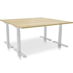 MRC PRO elektrisch ARBO zit-sta bureau - 140x80 cm robuust eiken Online