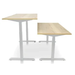 MRC PRO elektrisch ARBO zit-sta bureau - 140x80 cm robuust eiken Online