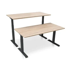 MRC PRO elektrisch ARBO zit-sta bureau - 160x80 cm - midden eiken Outlet