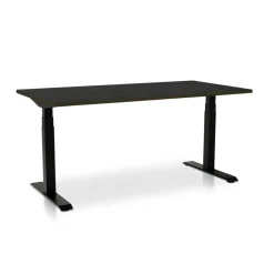 MRC PRO-L 2.0 elektrisch ARBO zit-sta bureau - 160x80 - zwart eiken