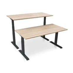 MRC PRO-L 2.0 elektrisch ARBO zit-sta bureau - 140x80 - midden eiken Hot