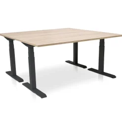 MRC PRO-L 2.0 elektrisch ARBO zit-sta bureau - 180x80 - midden eiken Discount