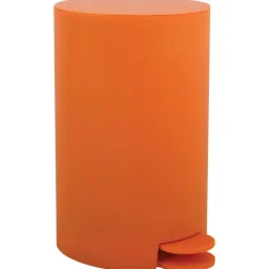 MSV kleine badkamer/toilet pedaalemmer - oranje - 3L - 15 x 27cm New