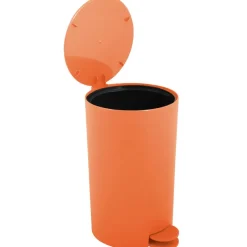 MSV kleine badkamer/toilet pedaalemmer - oranje - 3L - 15 x 27cm New