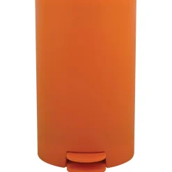 MSV kleine badkamer/toilet pedaalemmer - oranje - 3L - 15 x 27cm New