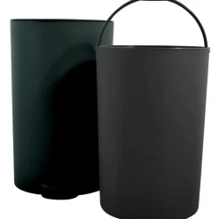 MSV kleine Pedaalemmer - zwart - 3L - 15 x 27 cm Outlet