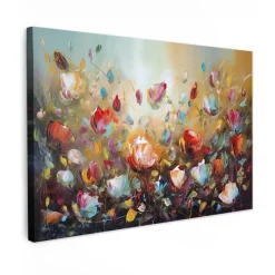 MuchoWow Canvas Schilderij 120x80cm Bloemen Kunst Natuur Online