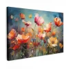 MuchoWow Canvas Schilderij 120x80cm Bloemen Watercolor Kunst New